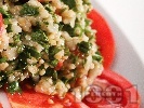 Рецепта Табуле - магданозена салата с домати и булгур